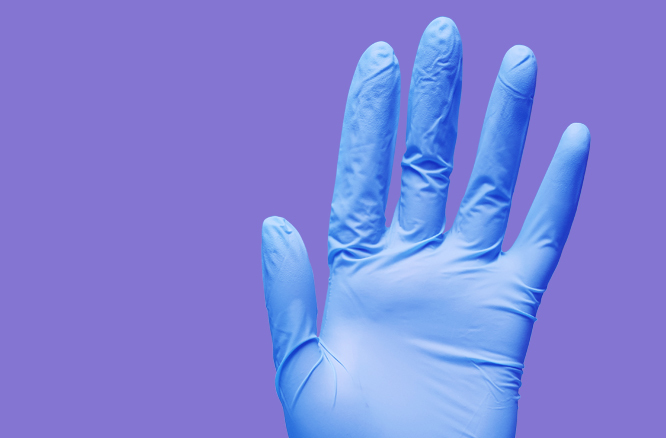 OptiPro Nitrile Examination Gloves